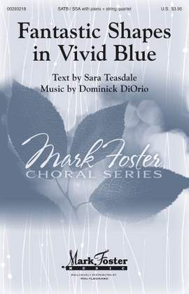 Dominick DiOrio: Fantastic Shapes in Vivid Blue - Violin 1