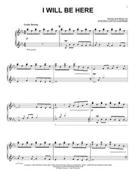 Steven Curtis Chapman: I Will Be Here