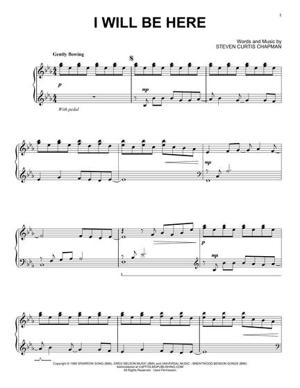 Steven Curtis Chapman: I Will Be Here