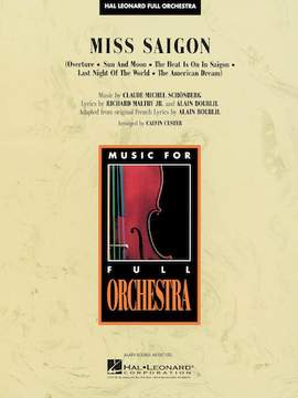 Boublil and Schonberg: Miss Saigon (arr. Calvin Custer) - Bb Clarinet 1