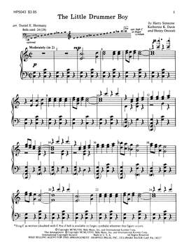Katherine K. Davis: The Little Drummer Boy (arr. Daniel Hermany) - Handbells