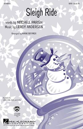 Leroy Anderson: Sleigh Ride (arr. Mark Brymer) - Full Score