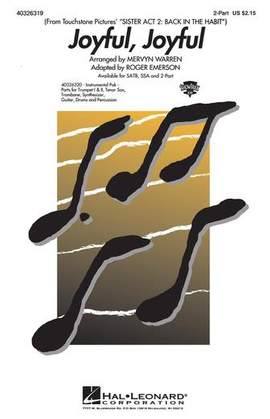 Mervyn Warren: Joyful, Joyful (from Sister Act 2) (arr. Roger Emerson)