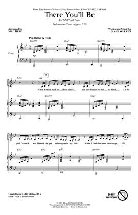 Faith Hill: There You'll Be (from Pearl Harbor) (arr. Mac Huff)