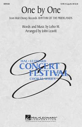 Lebo M.: One By One (from Rhythm of the Pridelands) (arr. John Leavitt)