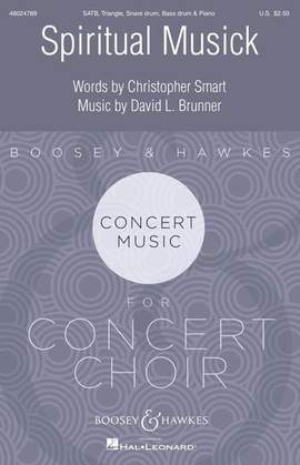 Christopher Smart and David L. Brunner: Spiritual Musick