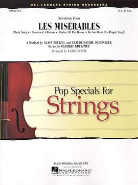 Boublil and Schonberg: Selections from Les Misérables (arr. Larry Moore) - Violin 2