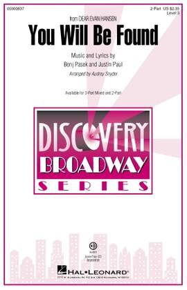 Pasek & Paul: You Will Be Found (from Dear Evan Hansen) (arr. Audrey Snyder)