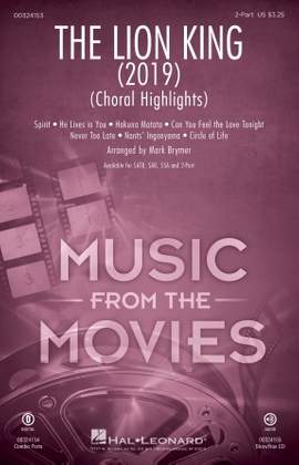Mark Brymer: The Lion King (2019) (Choral Highlights)