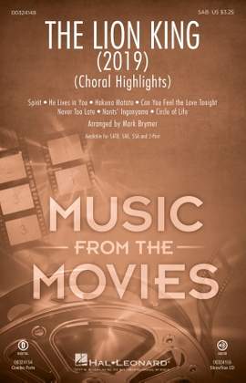 Mark Brymer: The Lion King (2019) (Choral Highlights)