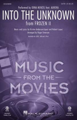 Idina Menzel and AURORA: Into The Unknown (from Disney's Frozen 2) (arr. Roger Emerson) - Bass