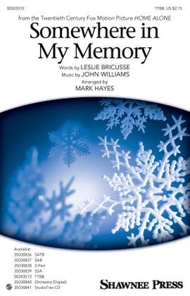 John Williams: Somewhere In My Memory (from Home Alone) (arr. Mark Hayes)
