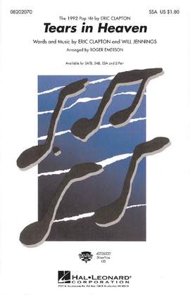 Eric Clapton: Tears In Heaven (arr. Roger Emerson)