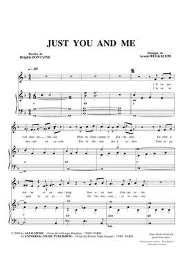 Brigitte Fontaine & Areski Belkacem: Just You And Me