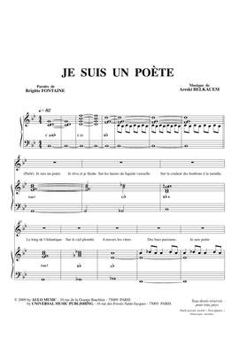 Brigitte Fontaine & Areski Belkacem: Je Suis Un Poète