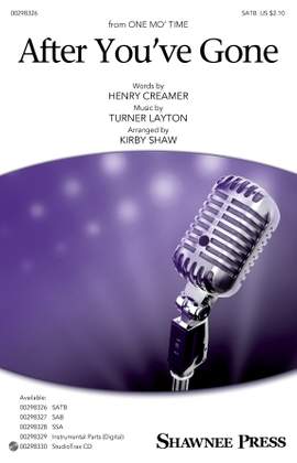 Henry Creamer and Turner Layton: After You've Gone (from One Mo' Time) (arr. Kirby Shaw) - Guitar