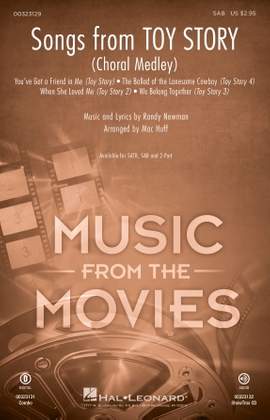 Randy Newman: Songs from Toy Story (Choral Medley) (arr. Mac Huff)