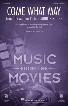 Nicole Kidman & Ewan McGregor: Come What May (from Moulin Rouge) (arr. Mac Huff) - Bb Trumpet 2
