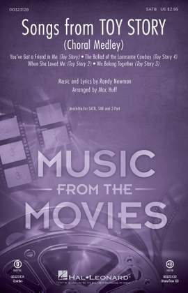 Randy Newman: Songs from Toy Story (Choral Medley) (arr. Mac Huff) - Clarinet