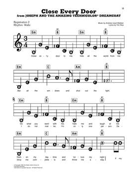 Andrew Lloyd Webber: Close Every Door (from Joseph And The Amazing Technicolor Dreamcoat)