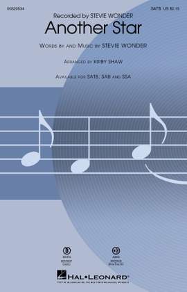 Stevie Wonder: Another Star (arr. Kirby Shaw) - Bass