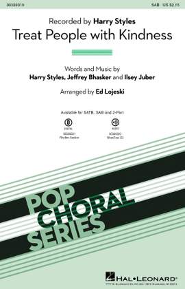 Harry Styles: Treat People With Kindness (arr. Ed Lojeski)