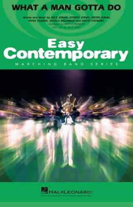 Jonas Brothers: What a Man Gotta Do (arr. Jack Holt and Matt Conaway) - Multiple Bass Drums