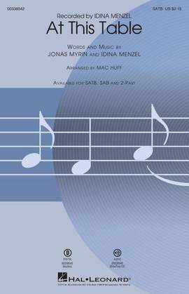 Idina Menzel: At This Table (arr. Mac Huff) - Synthesizer