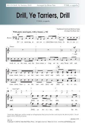 Brian Tate: Drill, Ye Tarriers, Drill