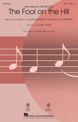 The Beatles: The Fool On The Hill (arr. Kirby Shaw)