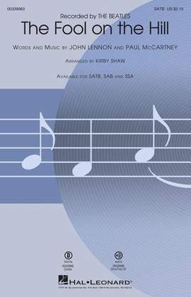 The Beatles: The Fool on the Hill (arr. Kirby Shaw) - Bb Tenor Saxophone