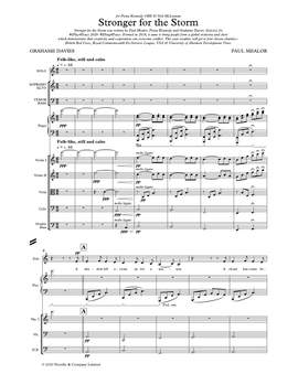 Paul Mealor: Stronger For The Storm - Full Score