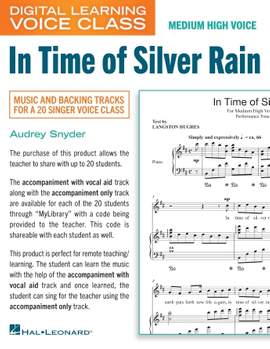 Audrey Snyder: In Time Of Silver Rain (Medium High Voice) (includes Audio)