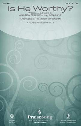 Andrew Peterson: Is He Worthy? (Chamber Orchestra) (arr. Heather Sorenson) - Bb Clarinet 1 & 2