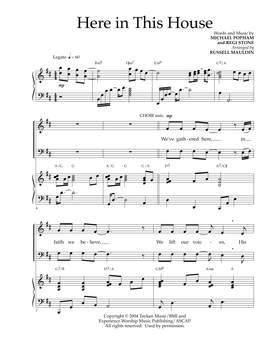 Michael Popham and Regi Stone: Here In This House (arr. Russell Mauldin)