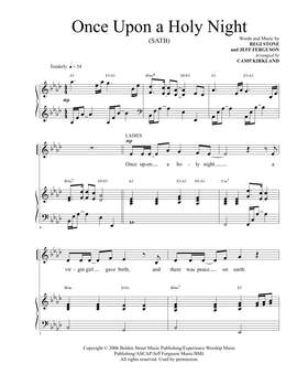 Regi Stone and Jeff Ferguson: Once Upon A Holy Night (arr. Camp Kirkland)