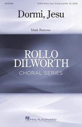 Mark Burrows: Dormi, Jesu - Score