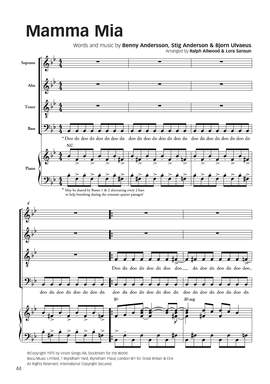 ABBA: Mamma Mia (arr. Ralph Allwood & Lora Sansun)