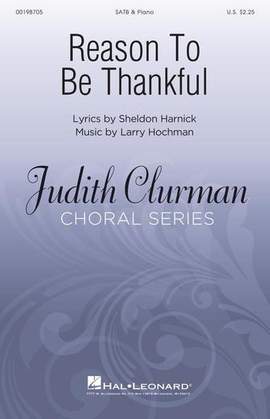 Sheldon Harnick and Larry Hochman: Reason To Be Thankful ('Tis America That I Call Home)
