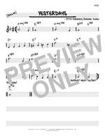 Otto Harbach: Yesterdays [Reharmonized version] (arr. Jack Grassel) Product Image
