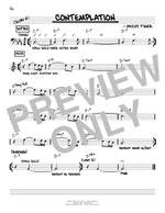 McCoy Tyner: Contemplation [Reharmonized version] (arr. Jack Grassel) Product Image