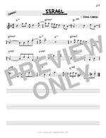 Miles Davis: Israel [Reharmonized version] (arr. Jack Grassel) Product Image