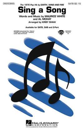 Earth, Wind & Fire: Sing A Song (arr. Kirby Shaw)