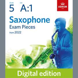 Carl Baermann: Tarantella (from Vollständige Clarinett-Schule)(Grade 5 A1, the ABRSM Saxophone syllabus from 2022)