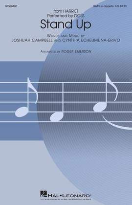 DGLS: Stand Up (from Harriet) (arr. Roger Emerson)