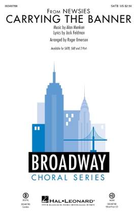 Alan Menken & Jack Feldman: Carrying The Banner (from Newsies) (arr. Roger Emerson) - Synth 1