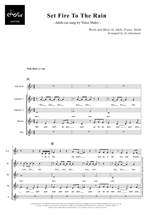 Adele: Set Fire to the Rain (arr. Jo Annemans) Product Image