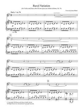 Ketan & Vivan Bhatti: Ravel Variation