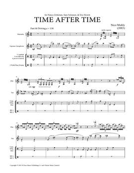 Nico Muhly: Time After Time - Score & Parts