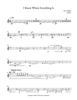 Nico Muhly: I Know Where Everything Is - Parts